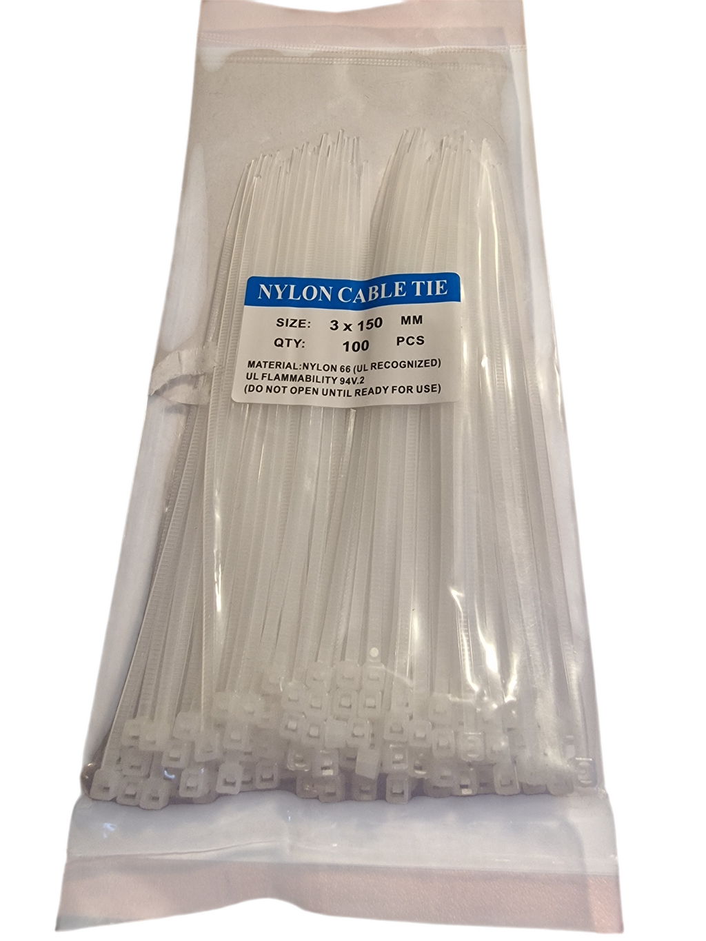 100pc Cable ties