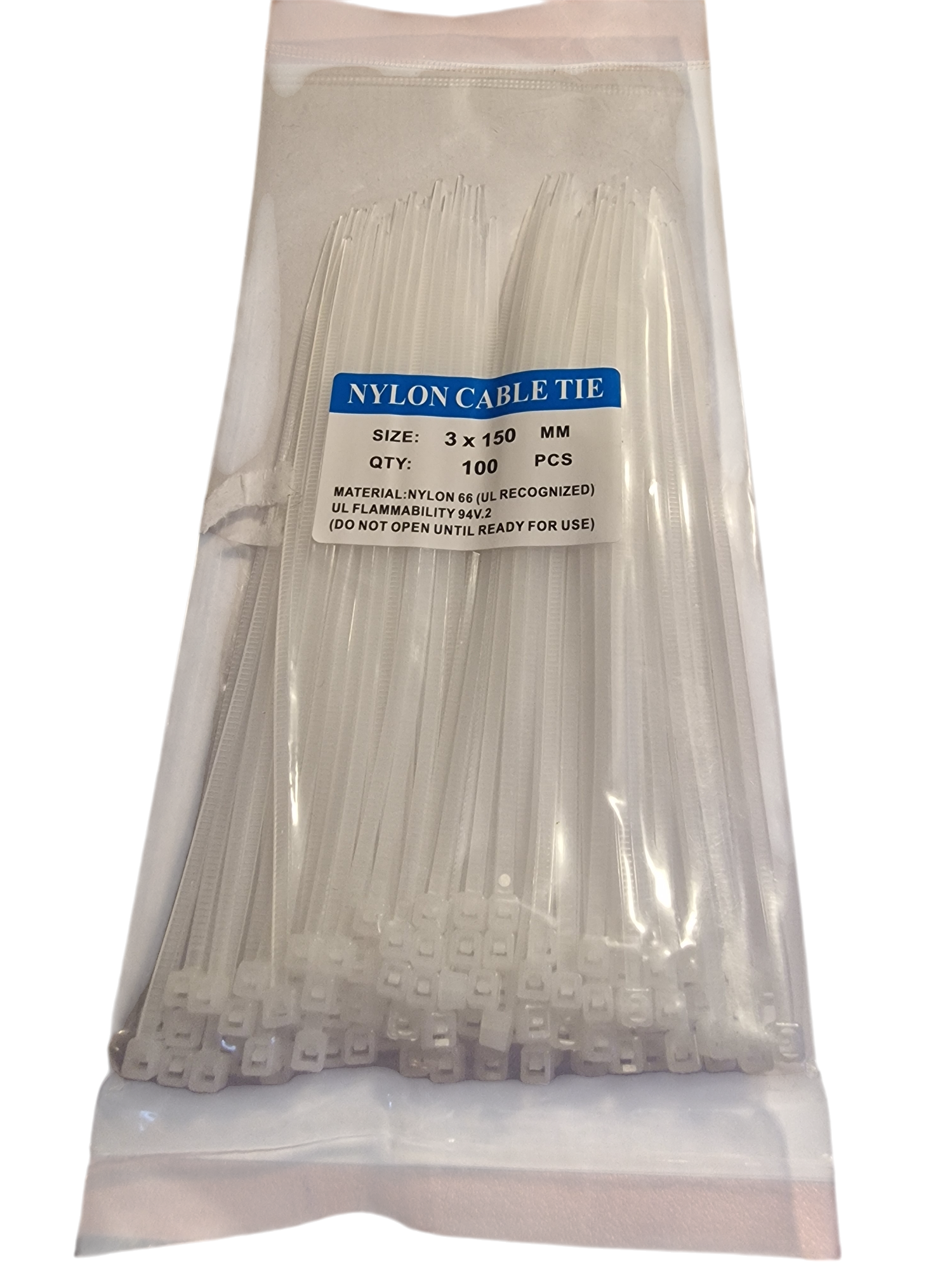 100pc Cable ties
