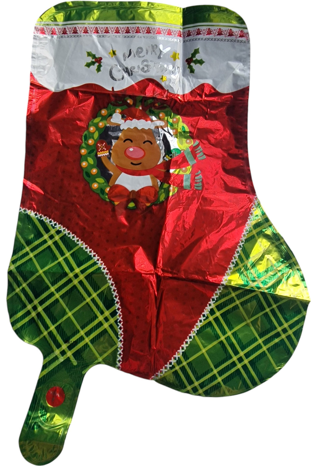 1pc Assorted Helium Christmas Balloons - Festive Party Pack Stocking - NB Store