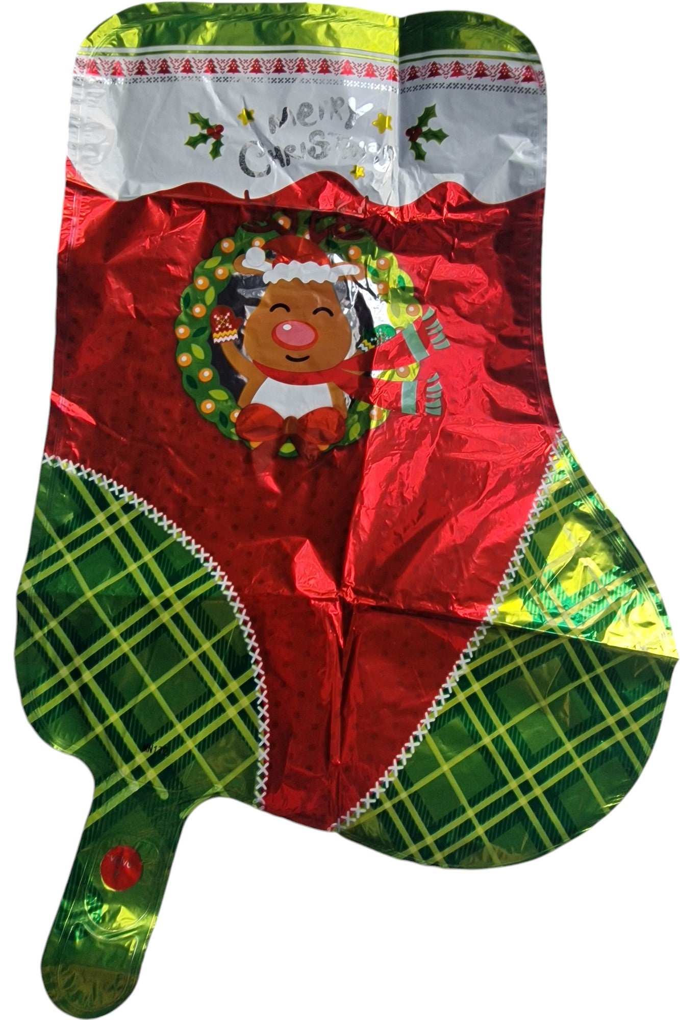 1pc Assorted Helium Christmas Balloons - Festive Party Pack Stocking - NB Store