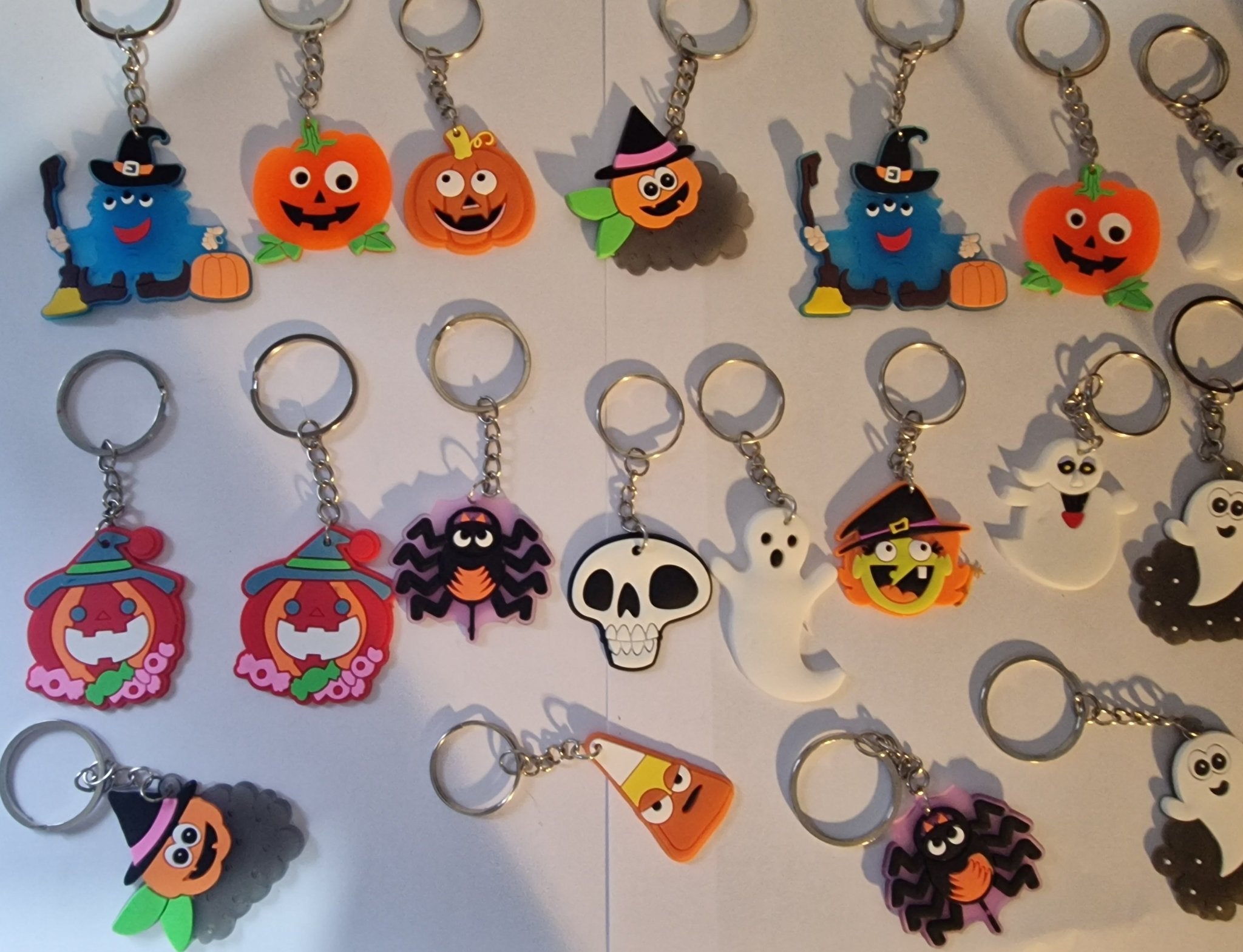 Assort Halloween Sylicone Keyrings Large - NB Store