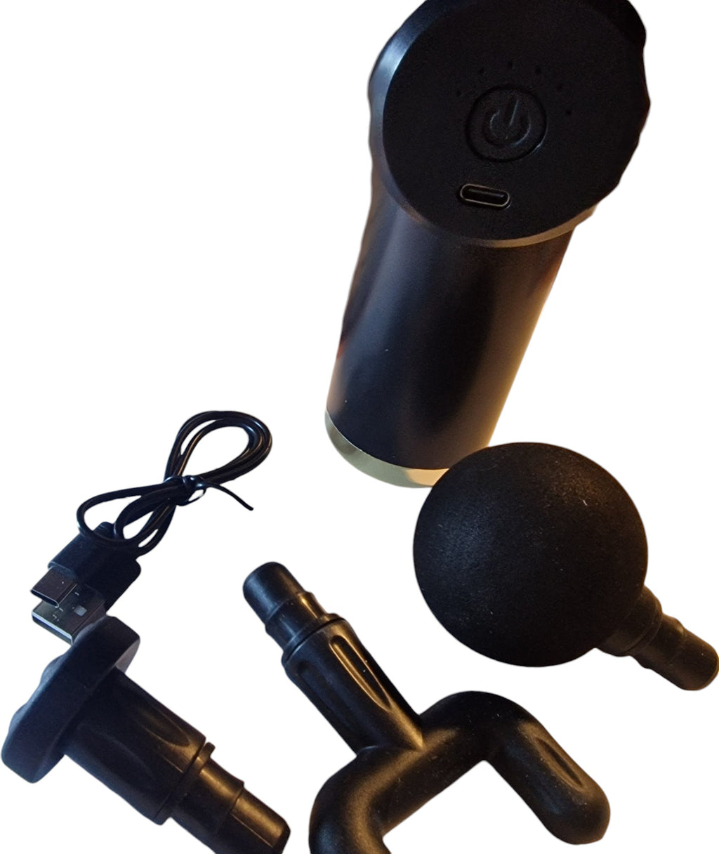 Deep Tissue Massage Gun - USB-C Rechargeable - Health & Wellness