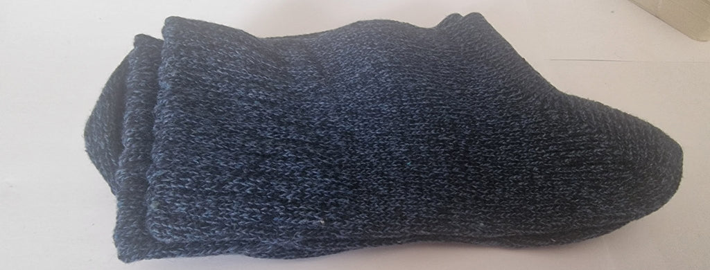 Mens Thermal Socks (Size 3 - 9) Navy - NB Store