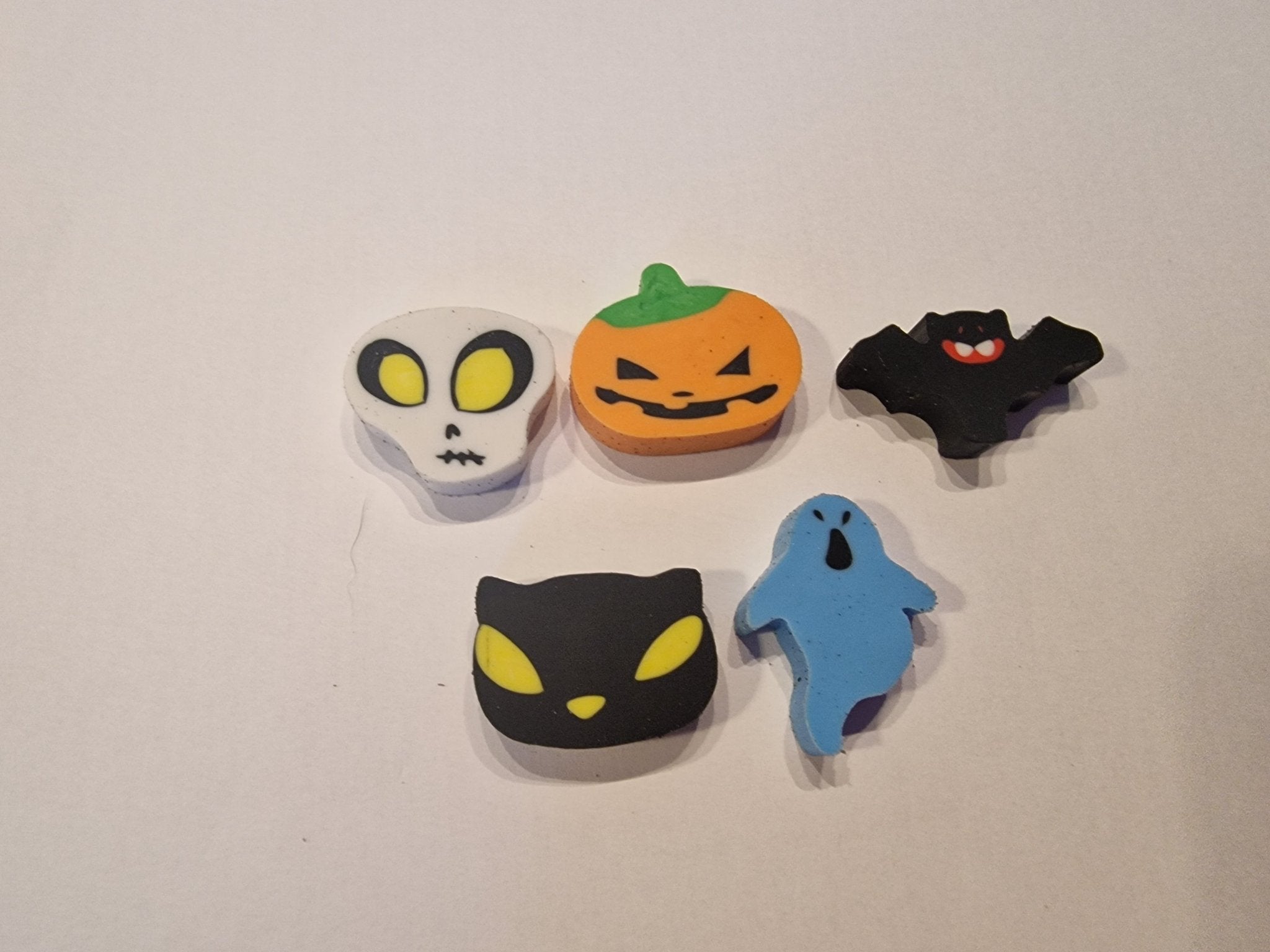 5Pk Halloween Rubbers - NB Store