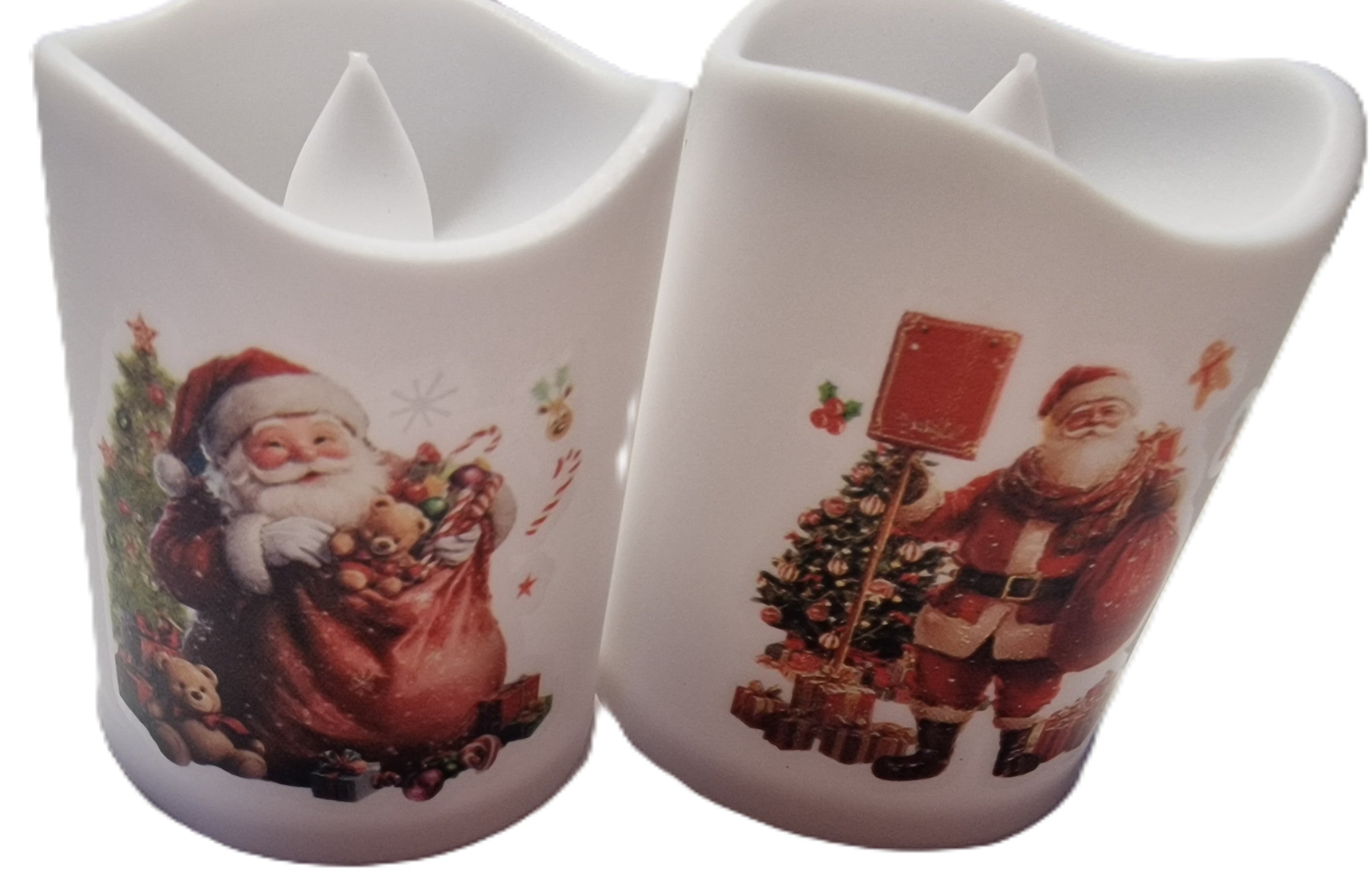 2pcLight up Candles (Plastic)