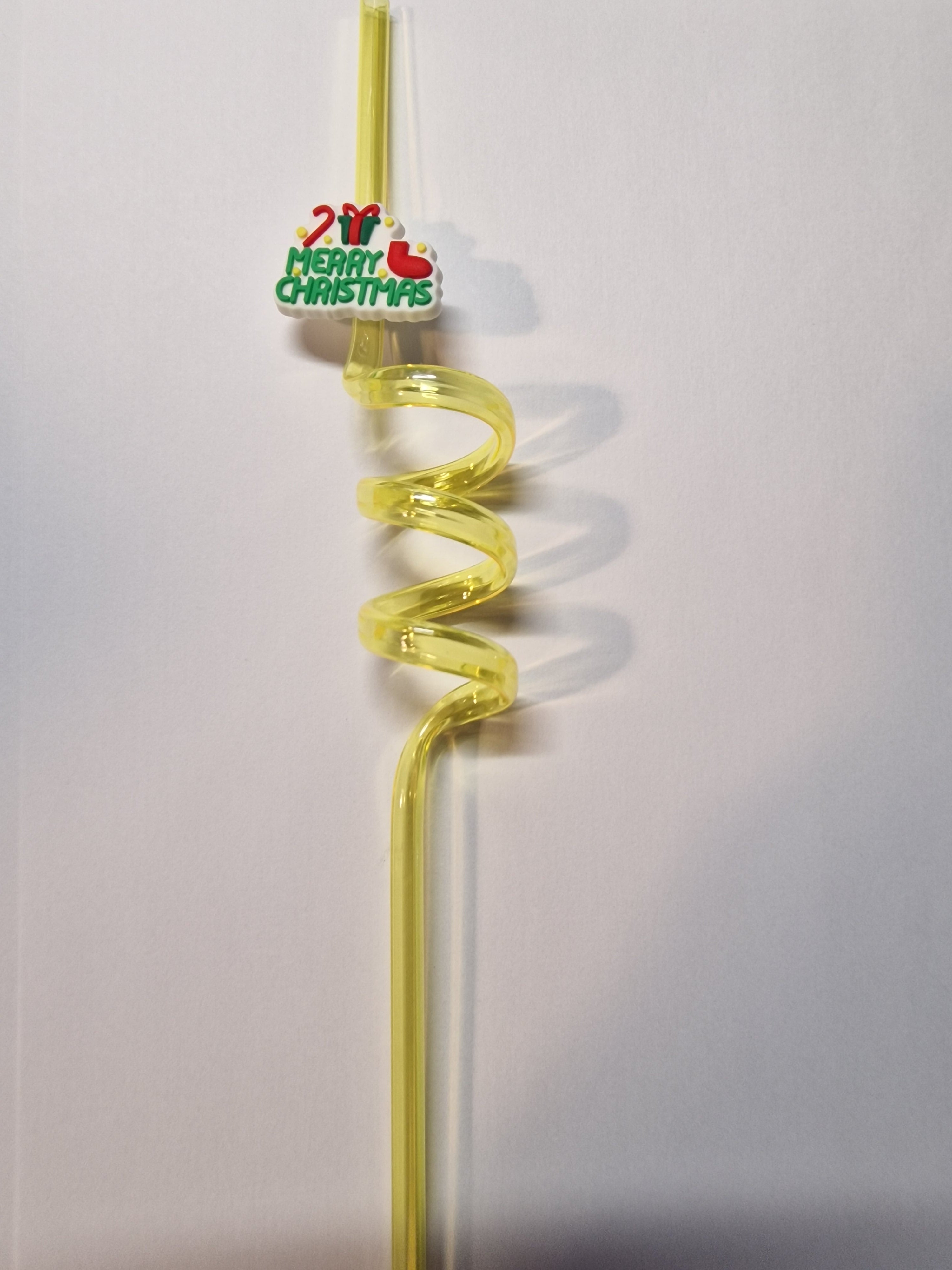 Creative Santa Claus Christmas Series Reusable Straws