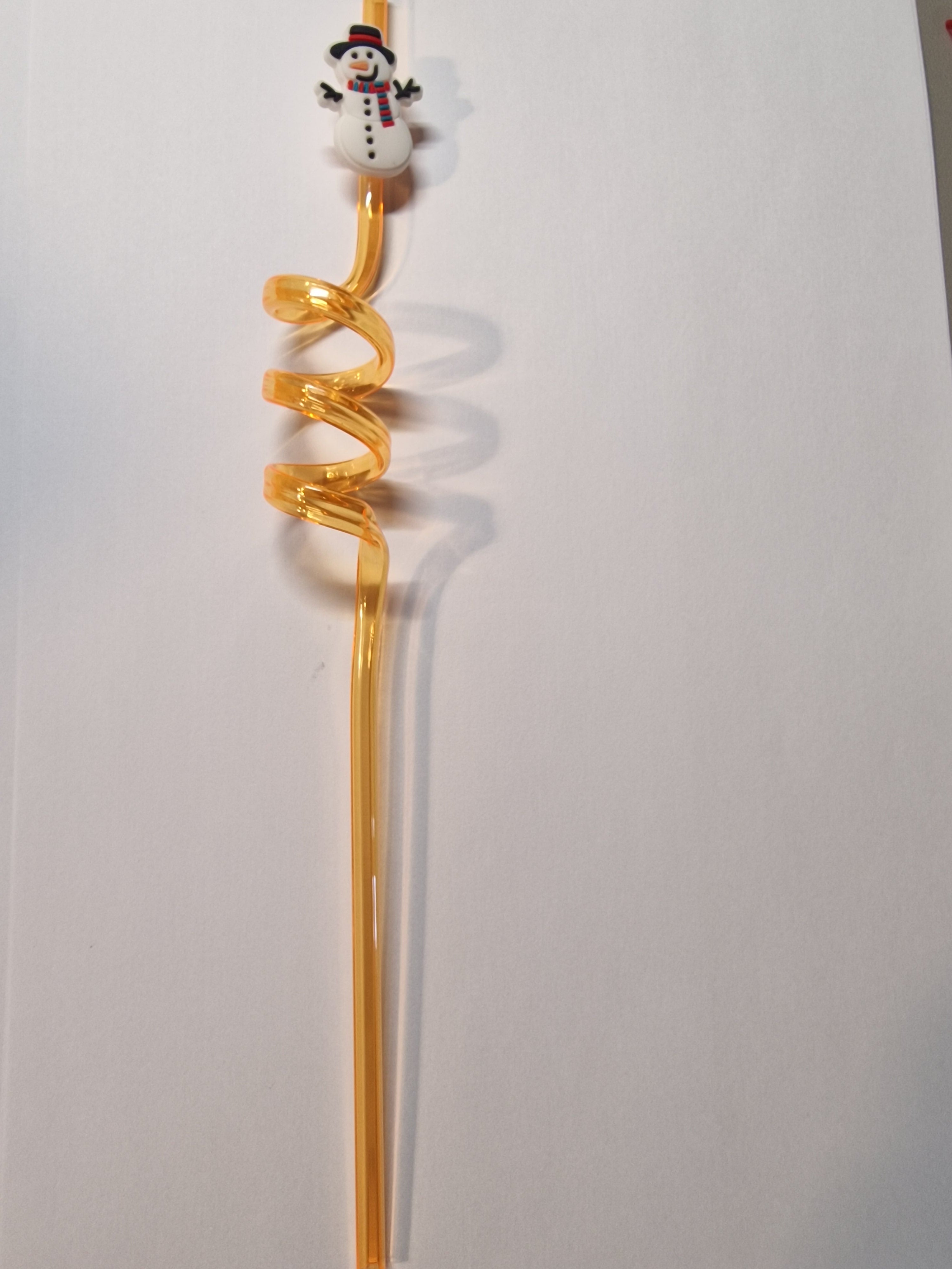 Creative Santa Claus Christmas Series Reusable Straws