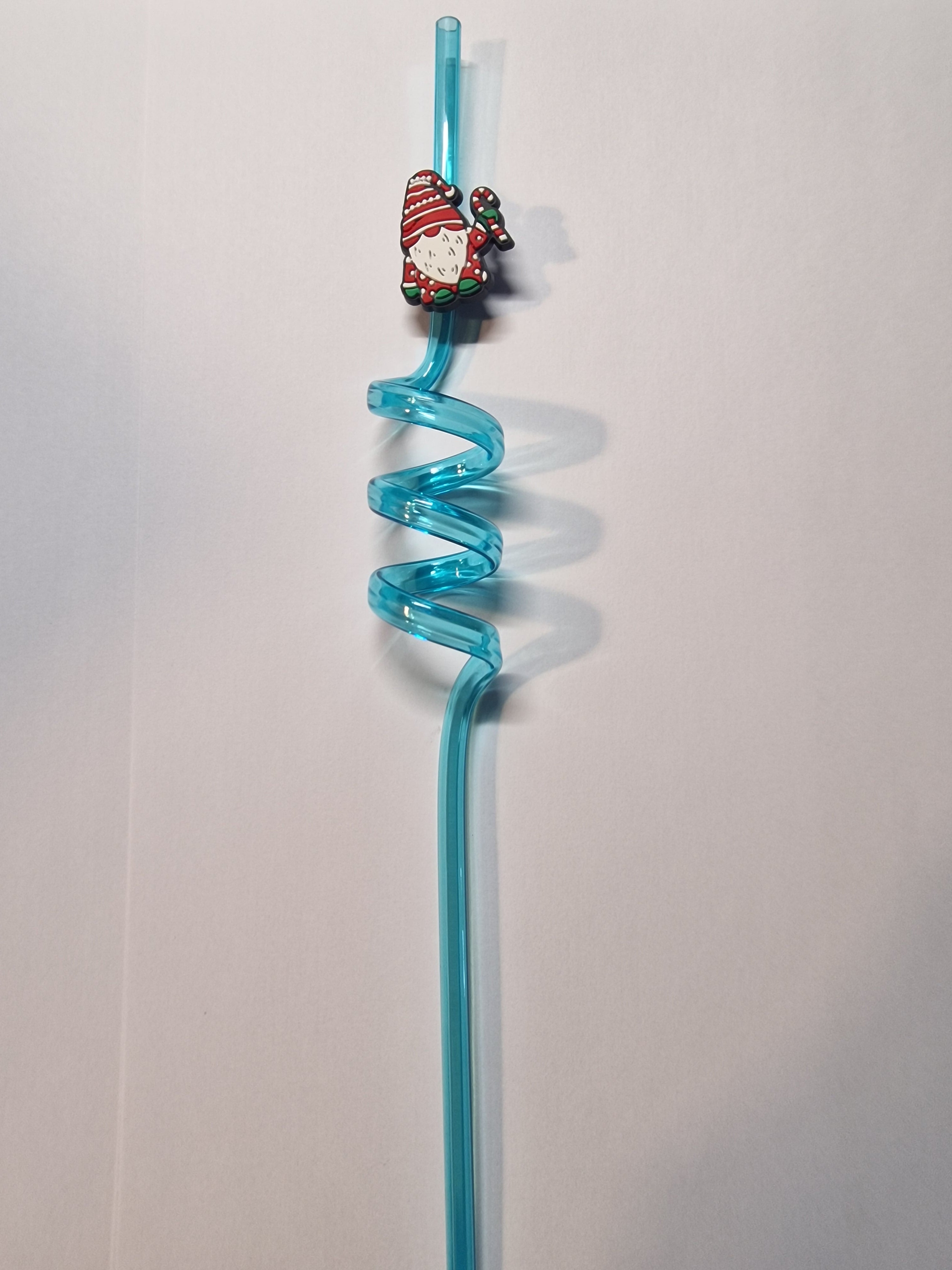 Creative Santa Claus Christmas Series Reusable Straws