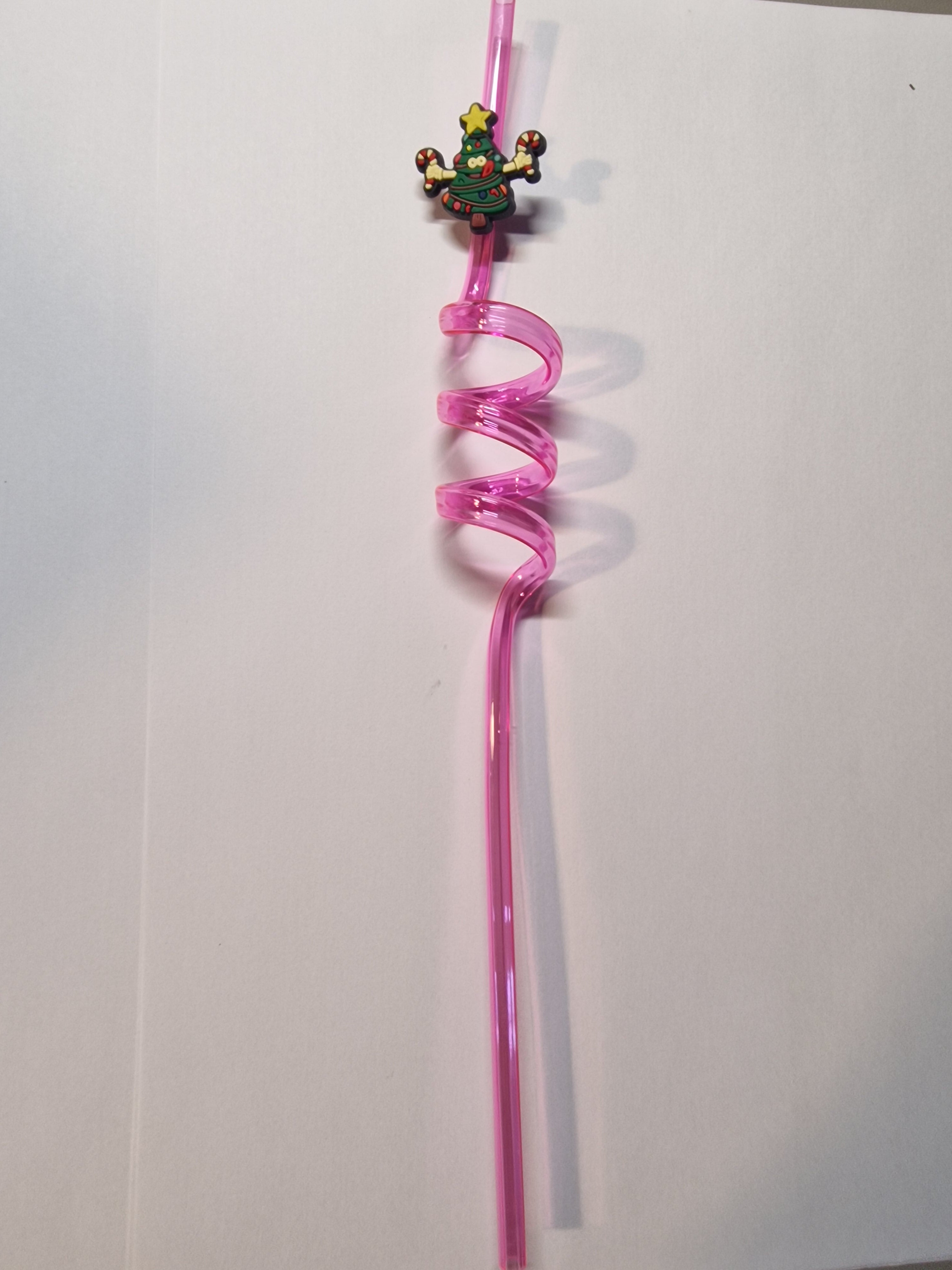 Creative Santa Claus Christmas Series Reusable Straws