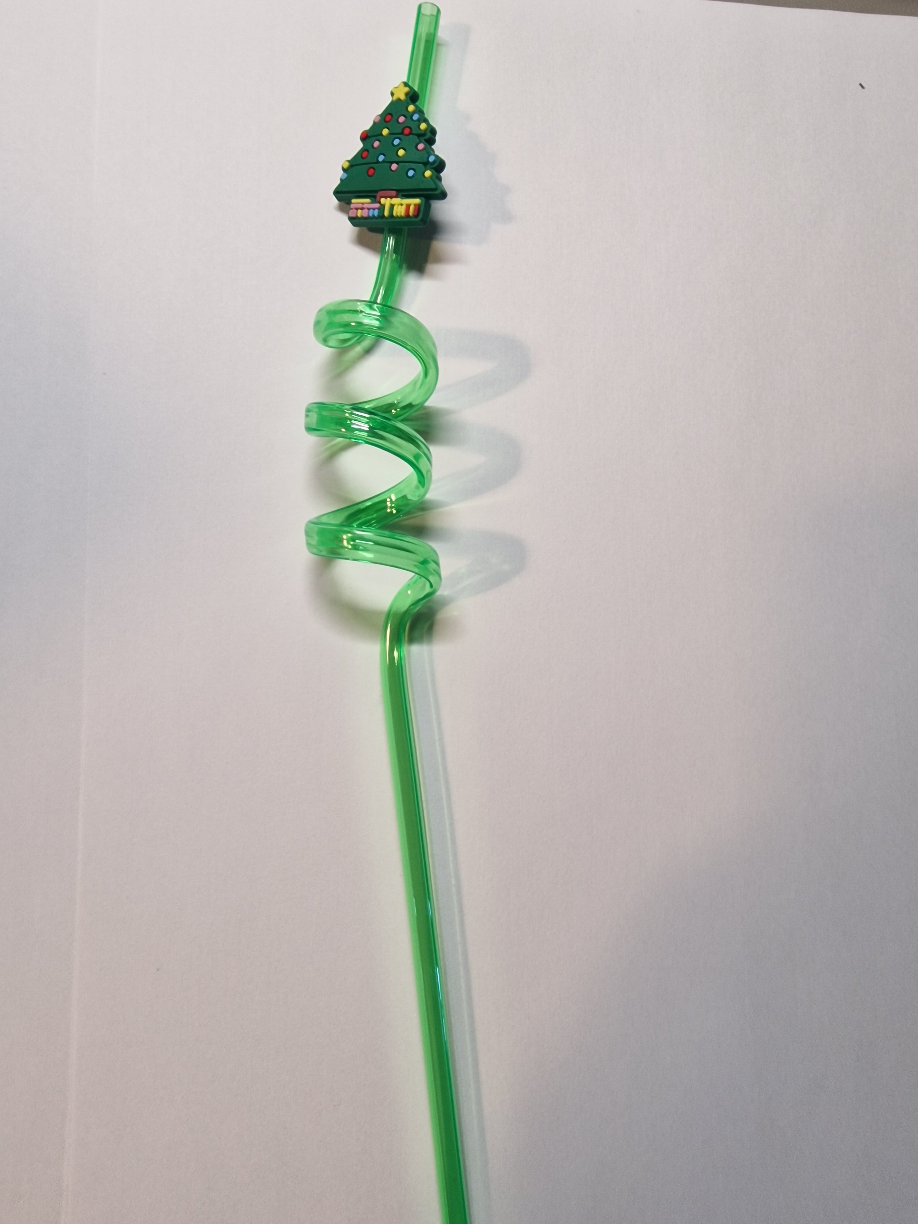 Creative Santa Claus Christmas Series Reusable Straws