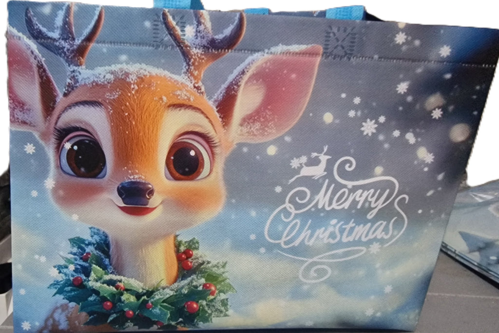 Christmas Gift Bags Blue