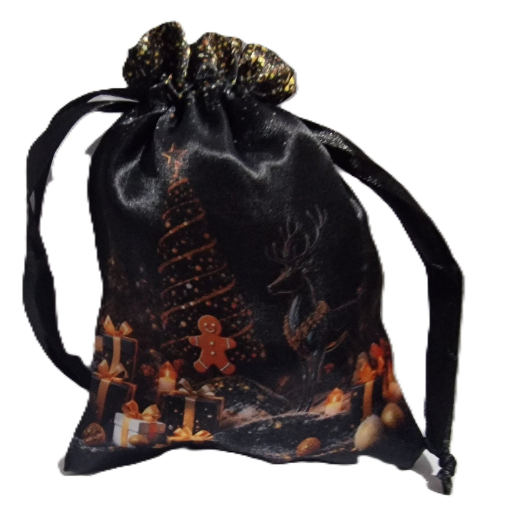2pc Christmas Gift Drawstring Bags