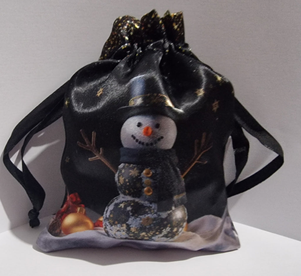 2pc Christmas Gift Drawstring Bags