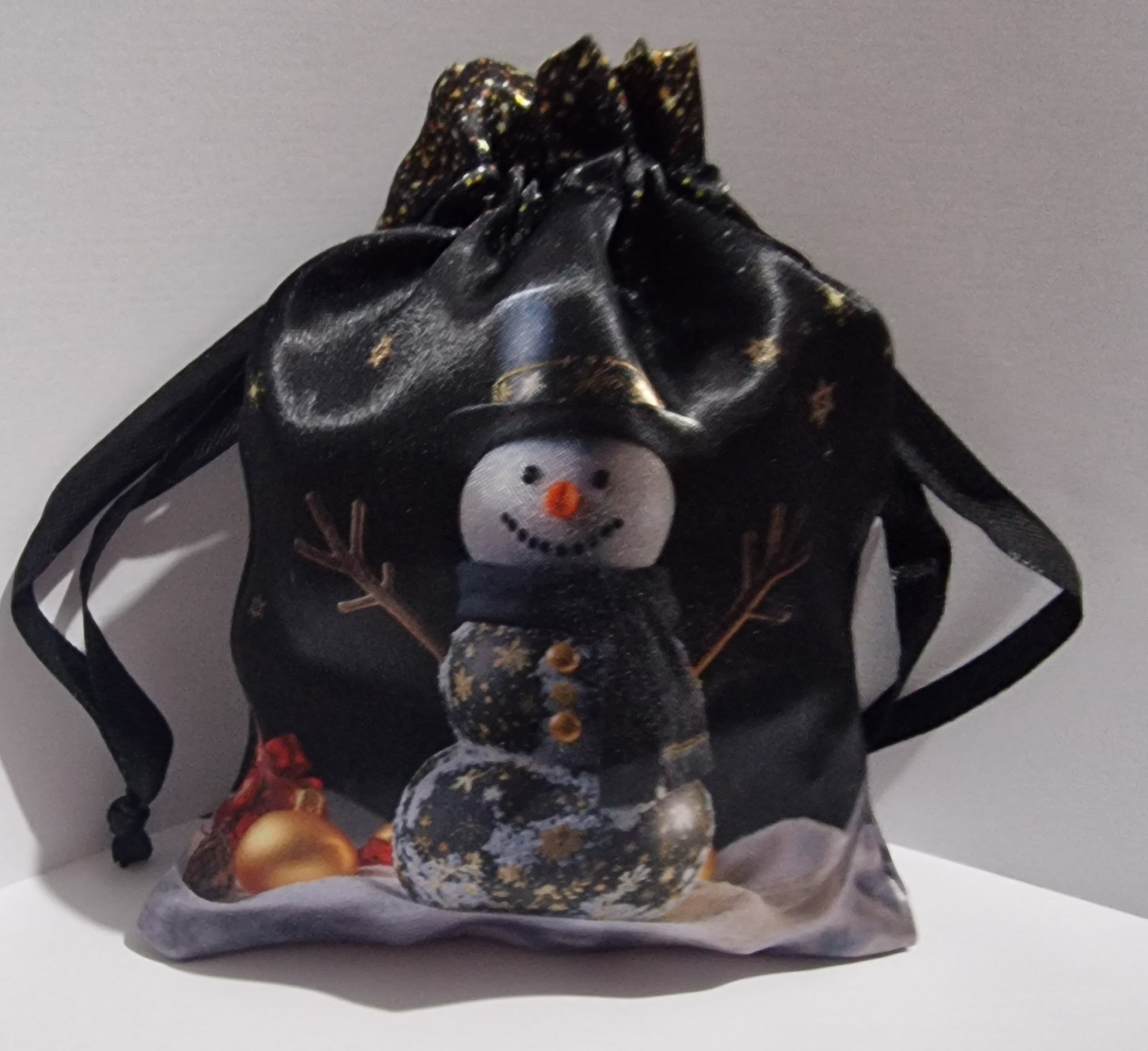 2pc Christmas Gift Drawstring Bags