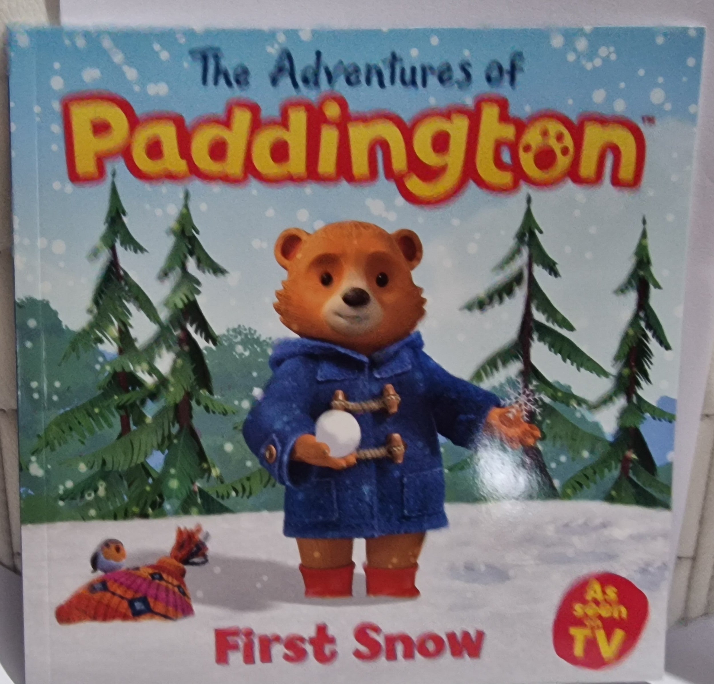 Paddington Story telling book (First Snow)