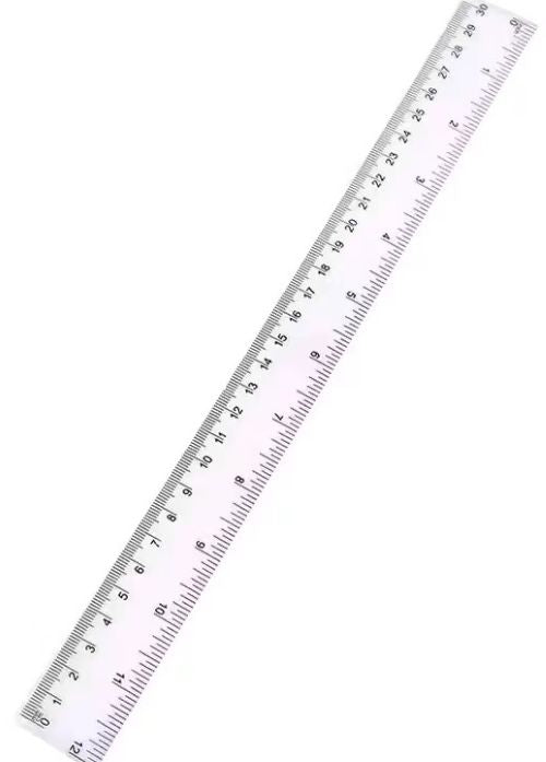 (2 Pc) Clear Rulers 15 cm