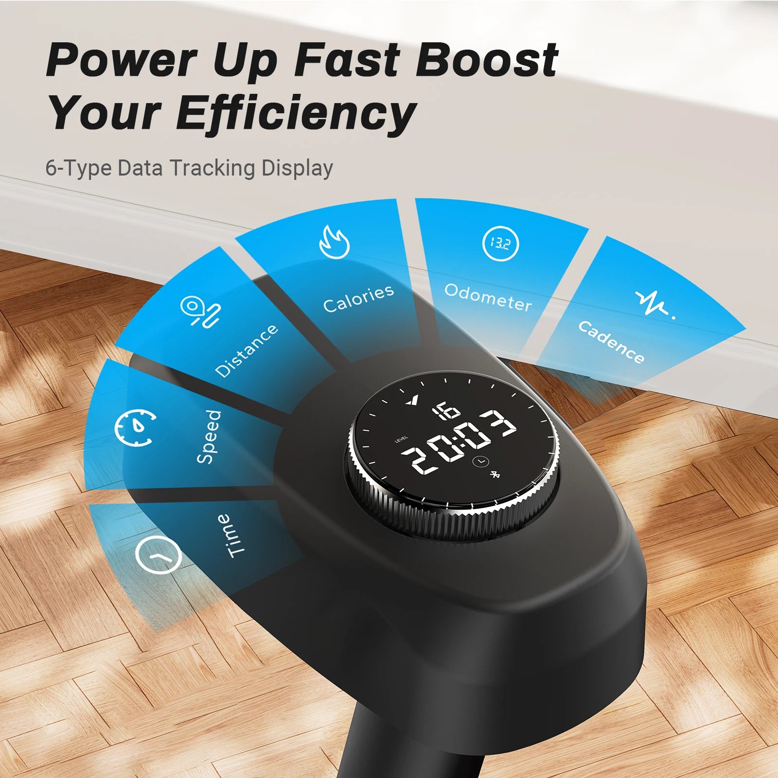 MERACH Exercise Bike - Brake Pad Stationary Bike with Tablet Mount & 270lbs Capacity