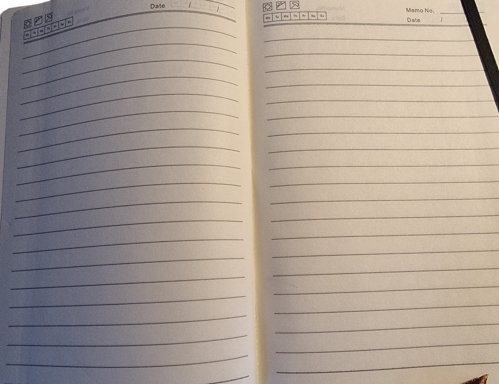 A5 Black Memo Book - NB Store