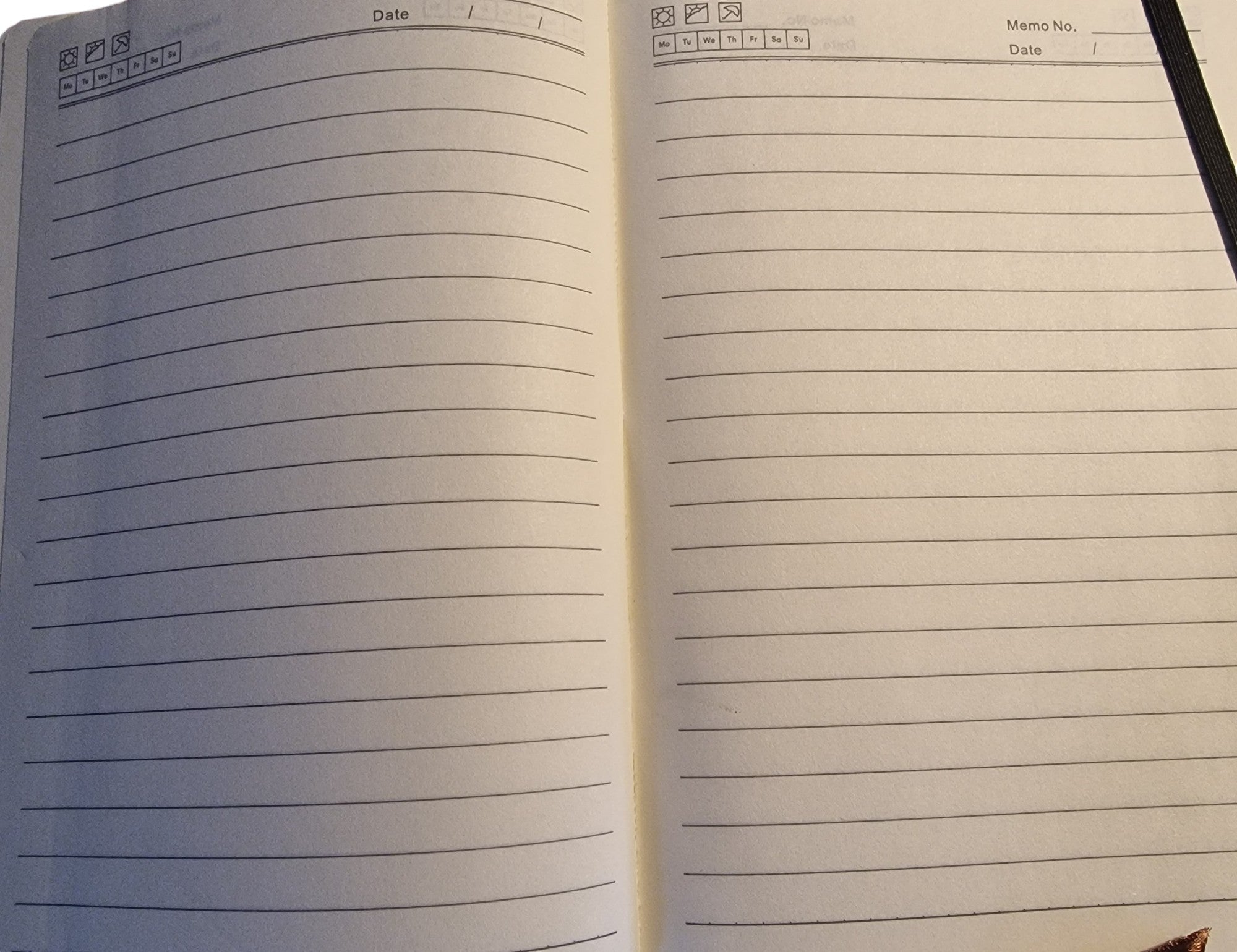 A5 Black Memo Book - NB Store