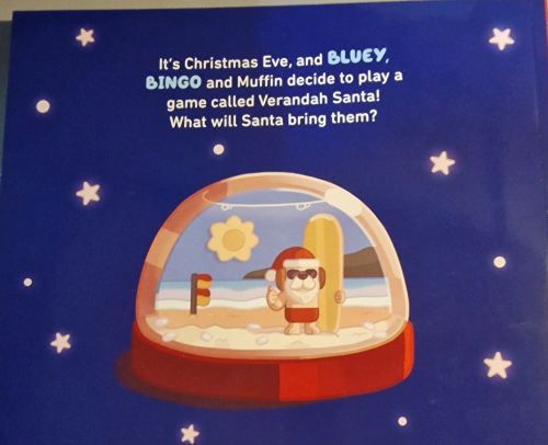 Bluey Christmas Eve with Verandah Santa Book - NB Store