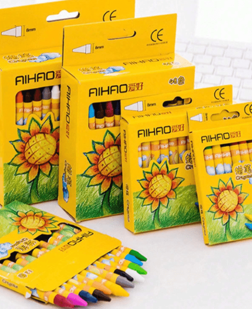 12 wax crayons - NB Store