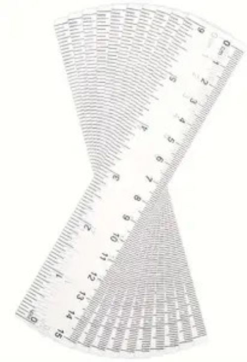 (2 Pc) Clear Rulers 15 cm