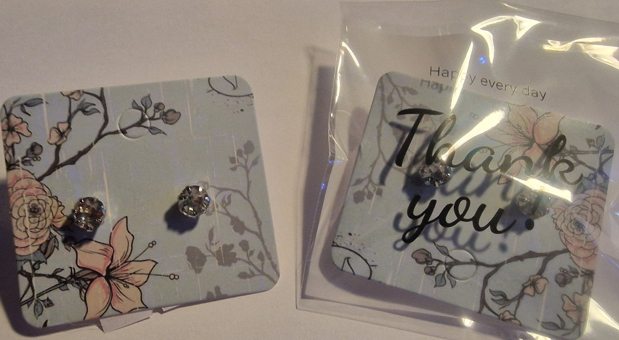 1 Pair Fashion Stud Earrings 8mm Round - NB Store