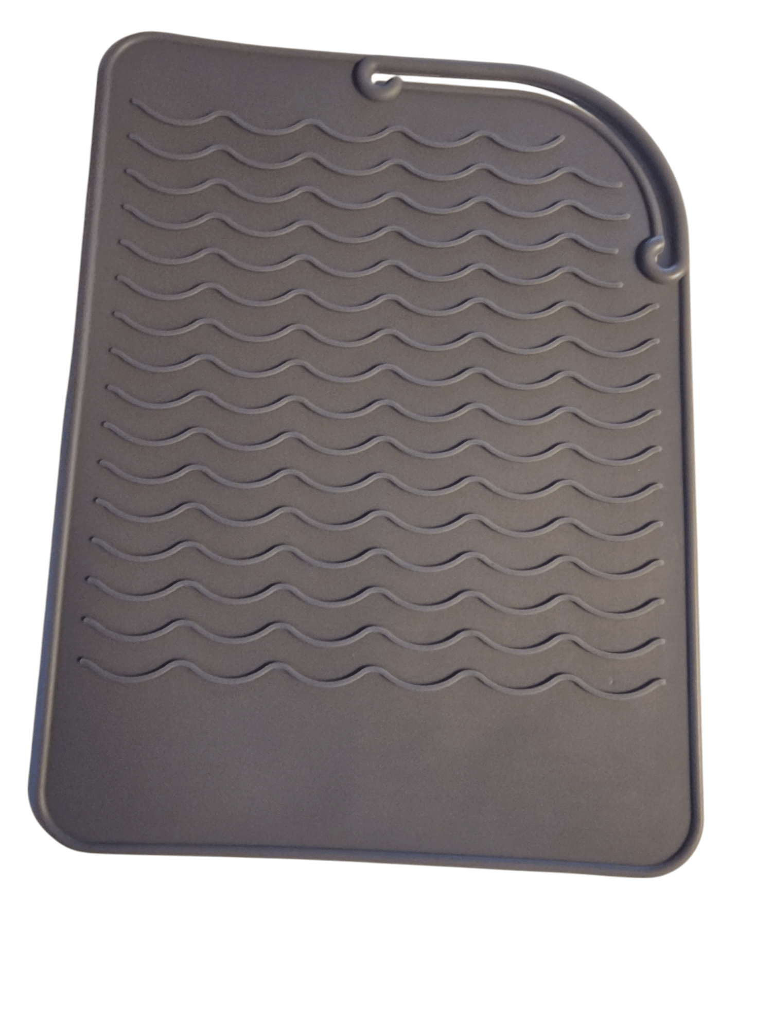 Heat Resistant Curling Tool Pad - Hair Styling Mat Grey - NB Store
