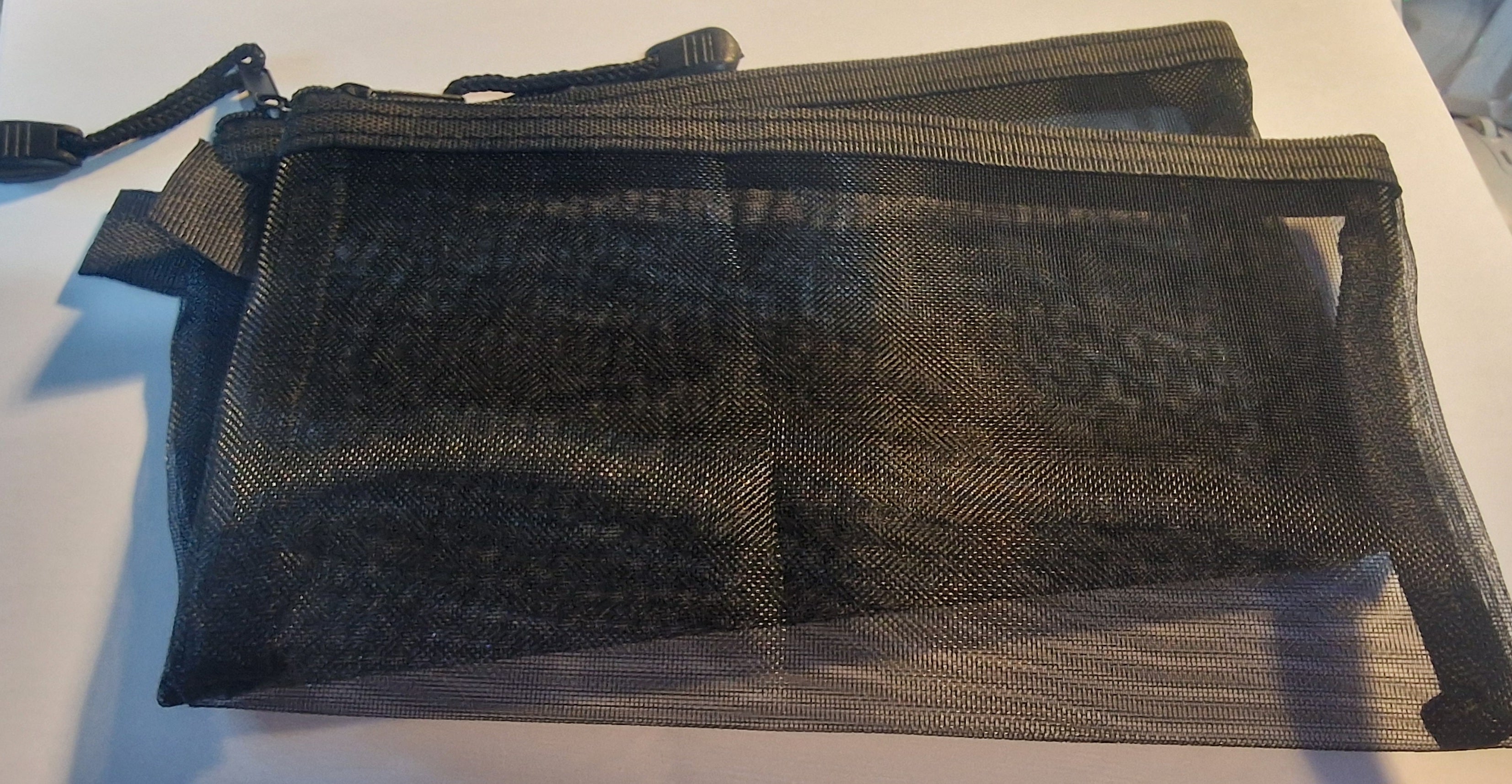 1 Black Messed Pencil Cases