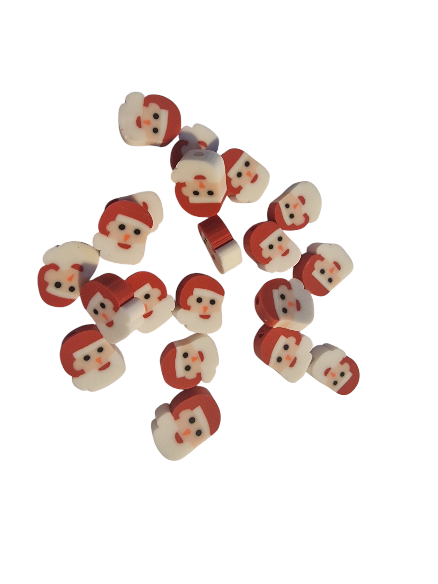 40pc Santa Craft Beads