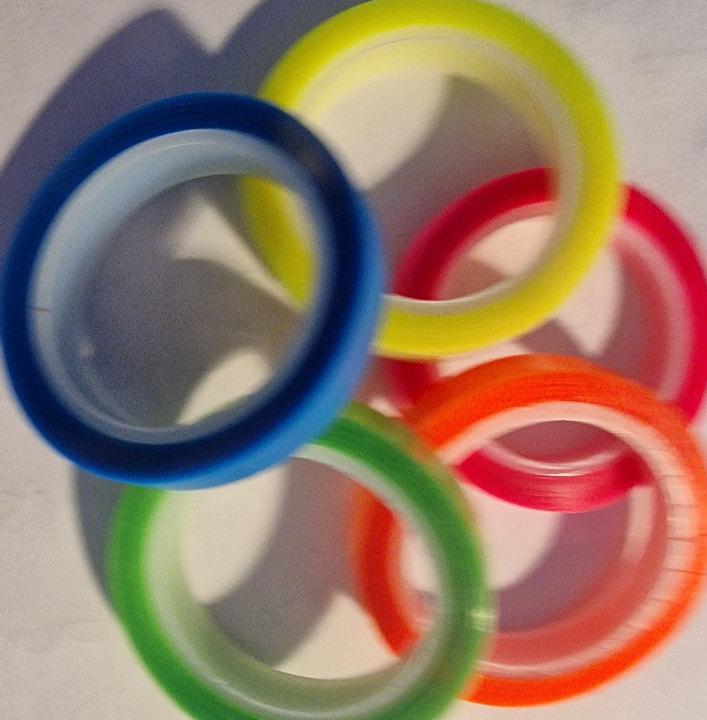 5Pk Circle colour highlighter tape