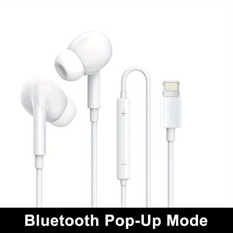 For iPhone Original Earphones For iPhone 14 13 12 11 Pro Max Mini 8 7 6s Plus X XS XR SE in - ear Wired Earbuds 1pc - NB Store