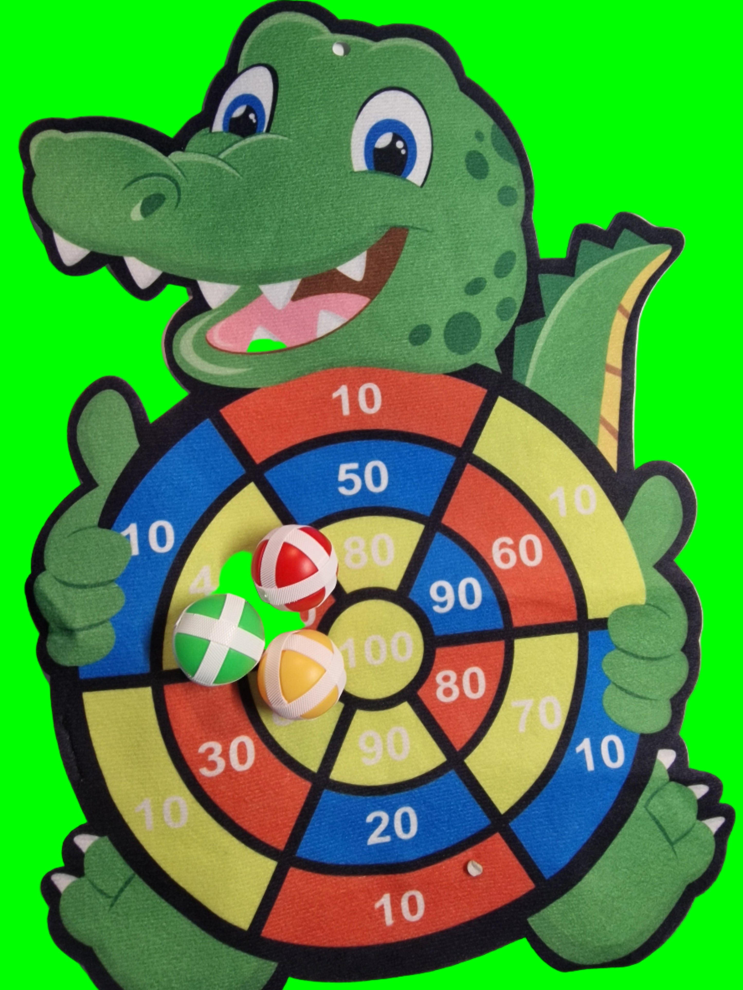 Cartoon pattern sticky ball target Children’s classic dart board - Games