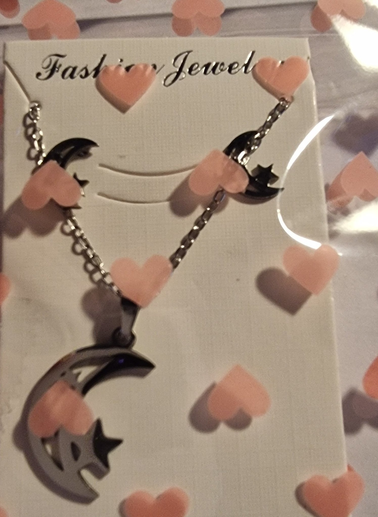 1 Set Necklace & Earing Set I love you - NB Store