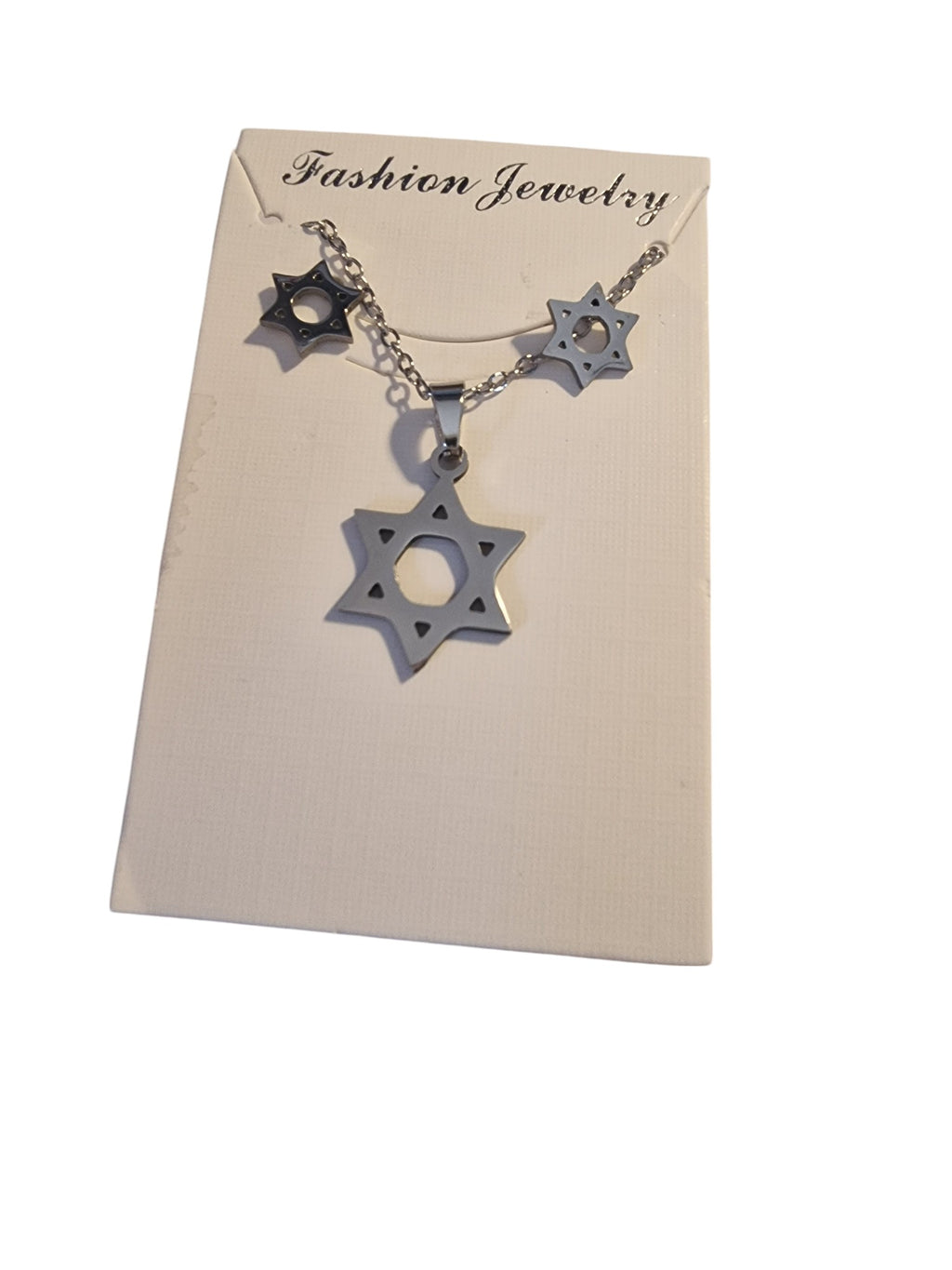 1 Set Necklace & Earing Set Open Star - NB Store