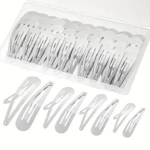 Hair Snap - Ins 10 Piece Set - Various Sizes Black - NB Store