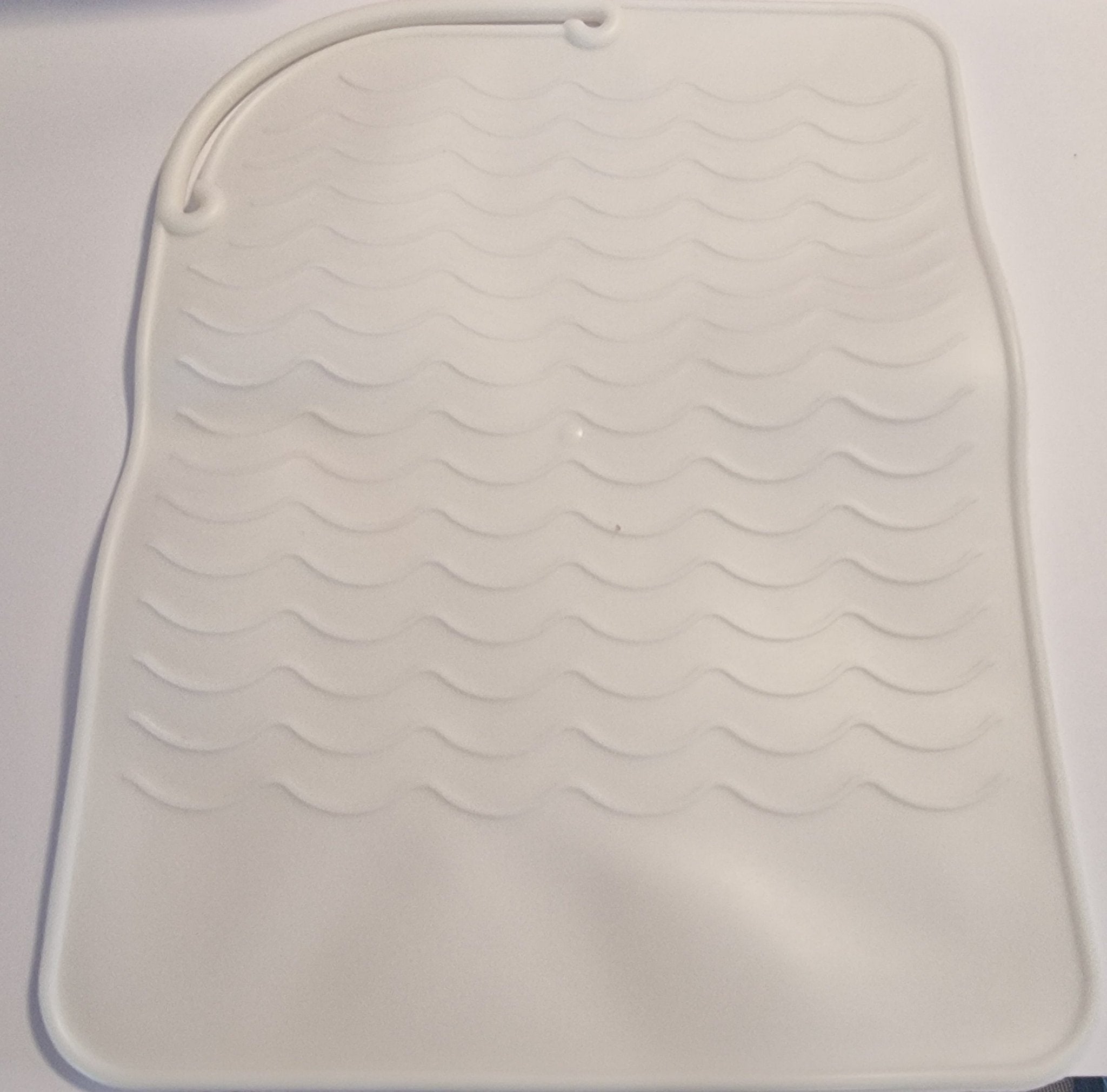 Heat Resistant Curling Tool Pad - Hair Styling Mat White - NB Store